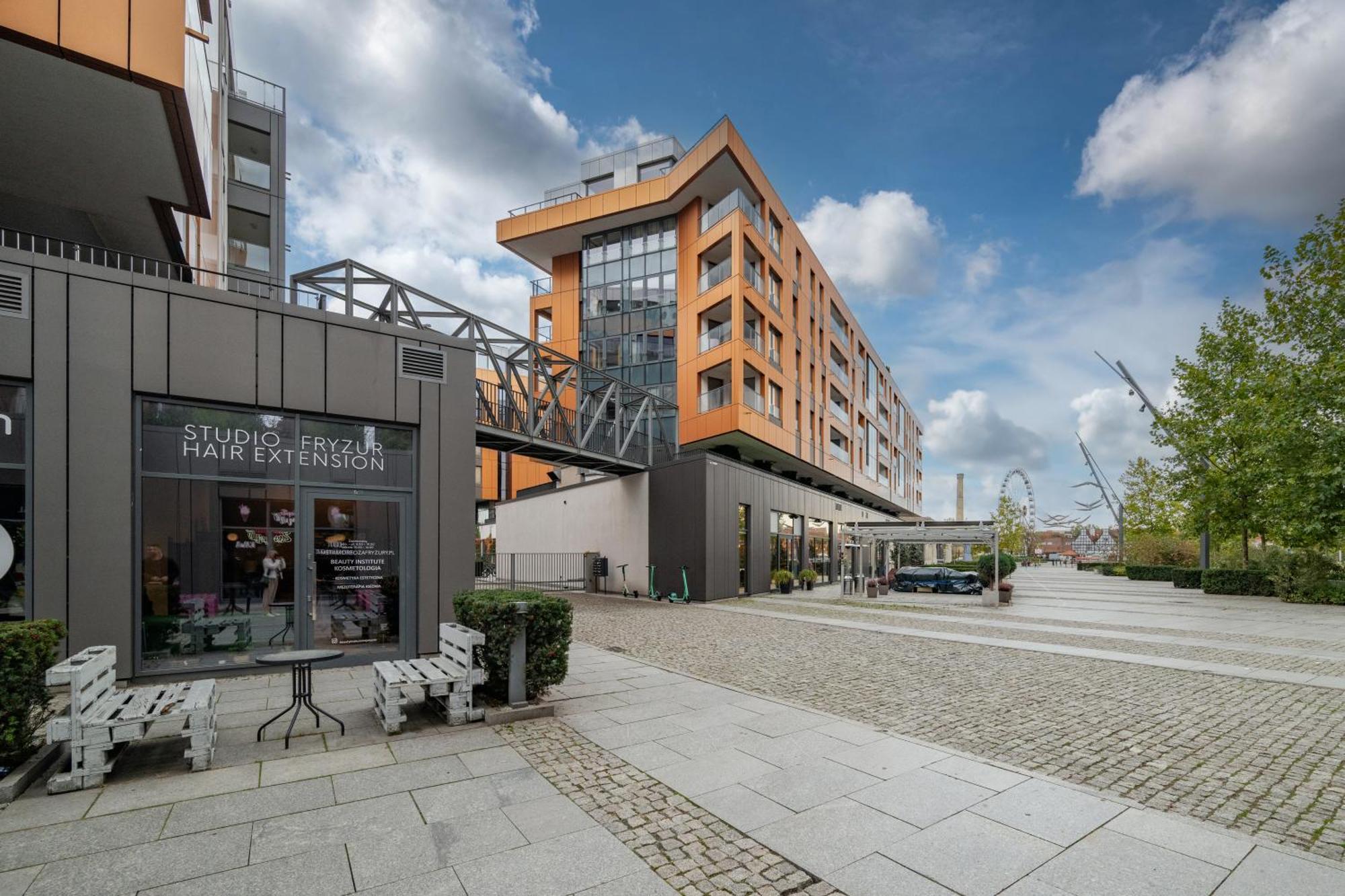 Apartment Brabank Riverside Stara Stocznia Premium Sauna & Gym Gdańsk Exterior foto